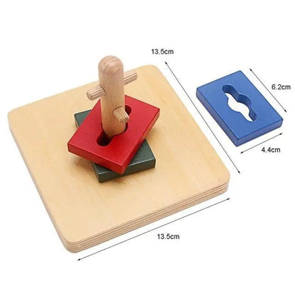 Boîtes à Formes Montessori Bois boites formes montessori mon présentation du produit vue 16