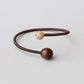 Bracelet unisexe en graines de Bodhi, élégant et simple