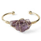 Bracelet argenté avec pierre centrale quartz blanc