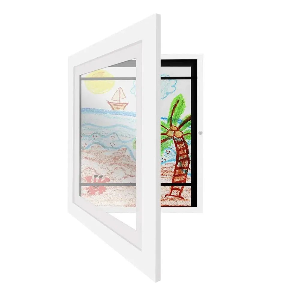 Cadre d'art pour enfants avec fixation murale