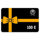 Carte-cadeau numérique montrant une valeur de 100 euros