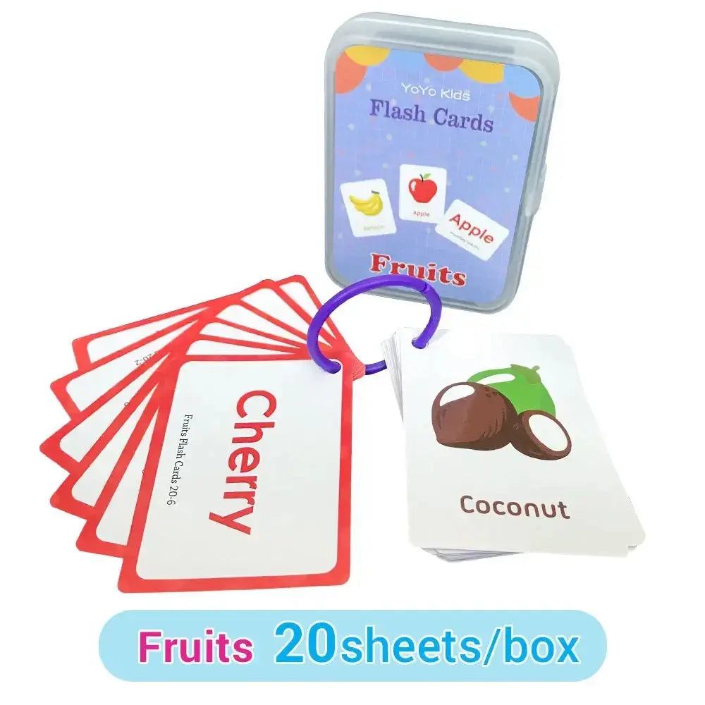 Cartes éducatives en carton résistant pour usage fréquent