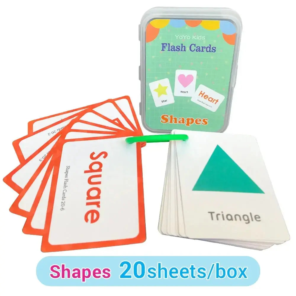 Cartes éducatives avec images d'objets familiers pour enfants
