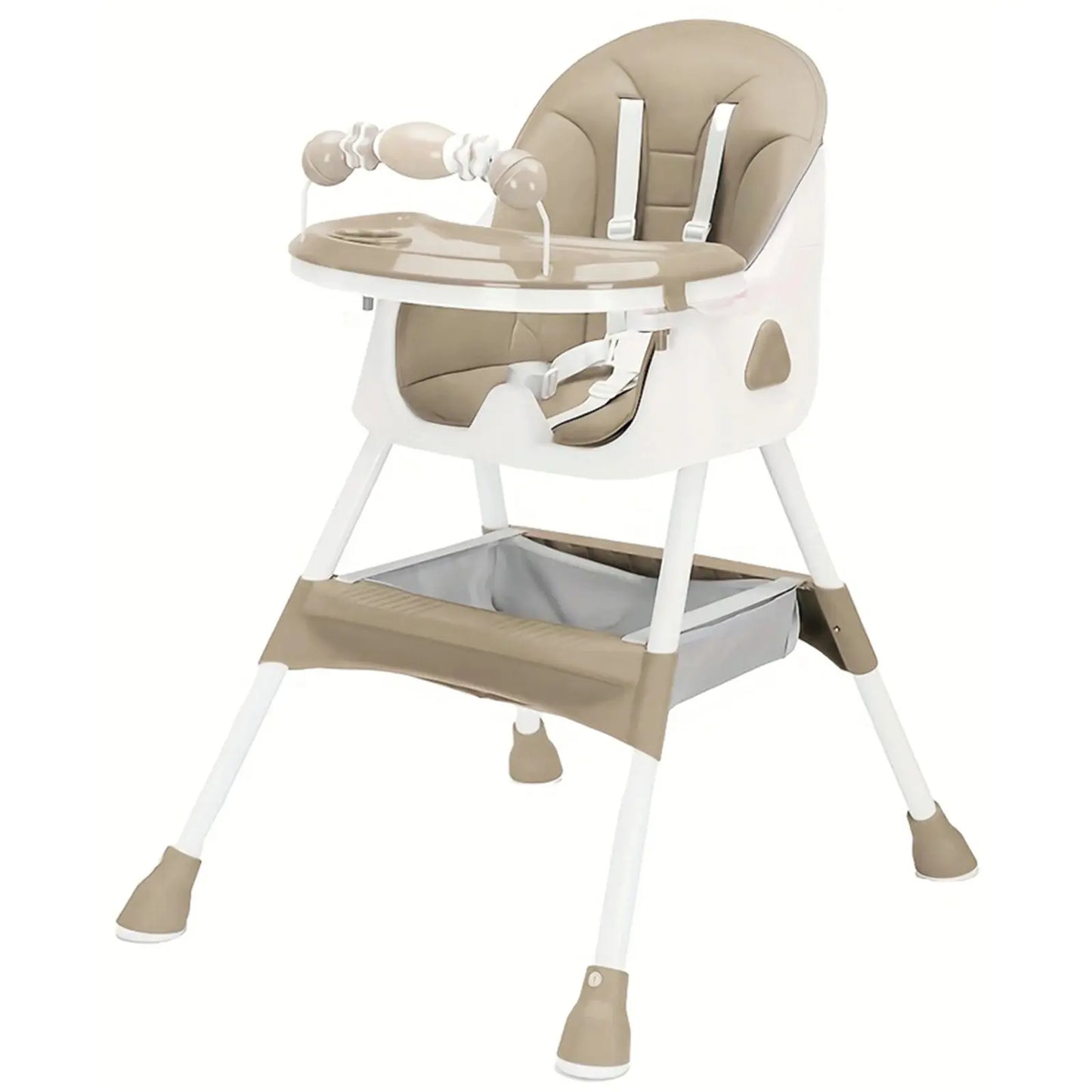Chaise haute installée dans une salle à manger