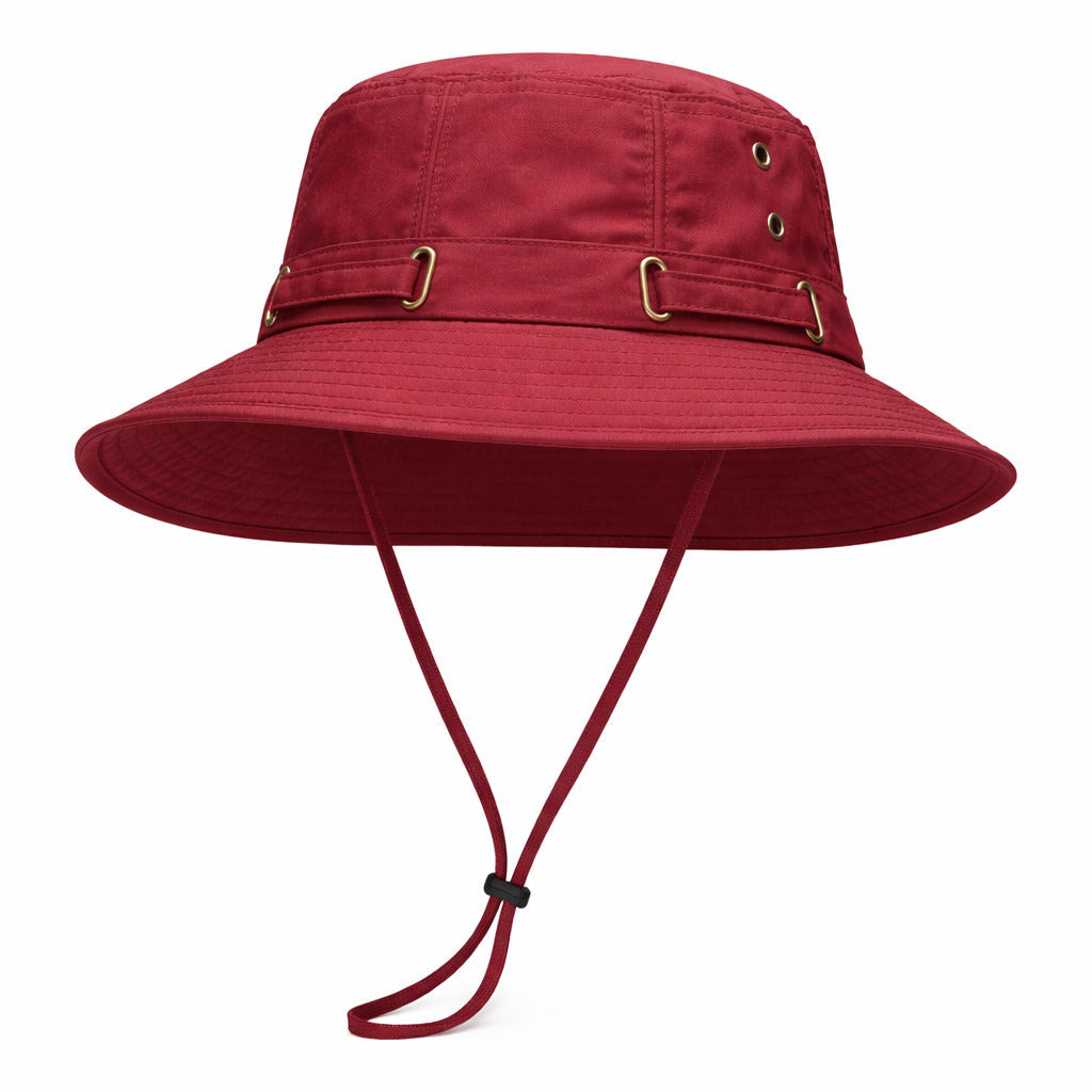 Détail du tissu respirant du chapeau