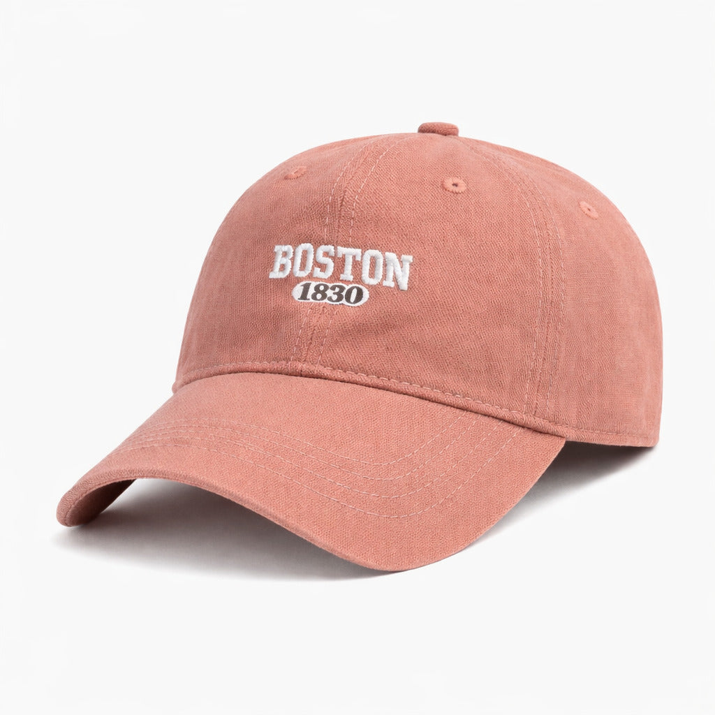 Casquette ajustable avec fermeture arrière visible