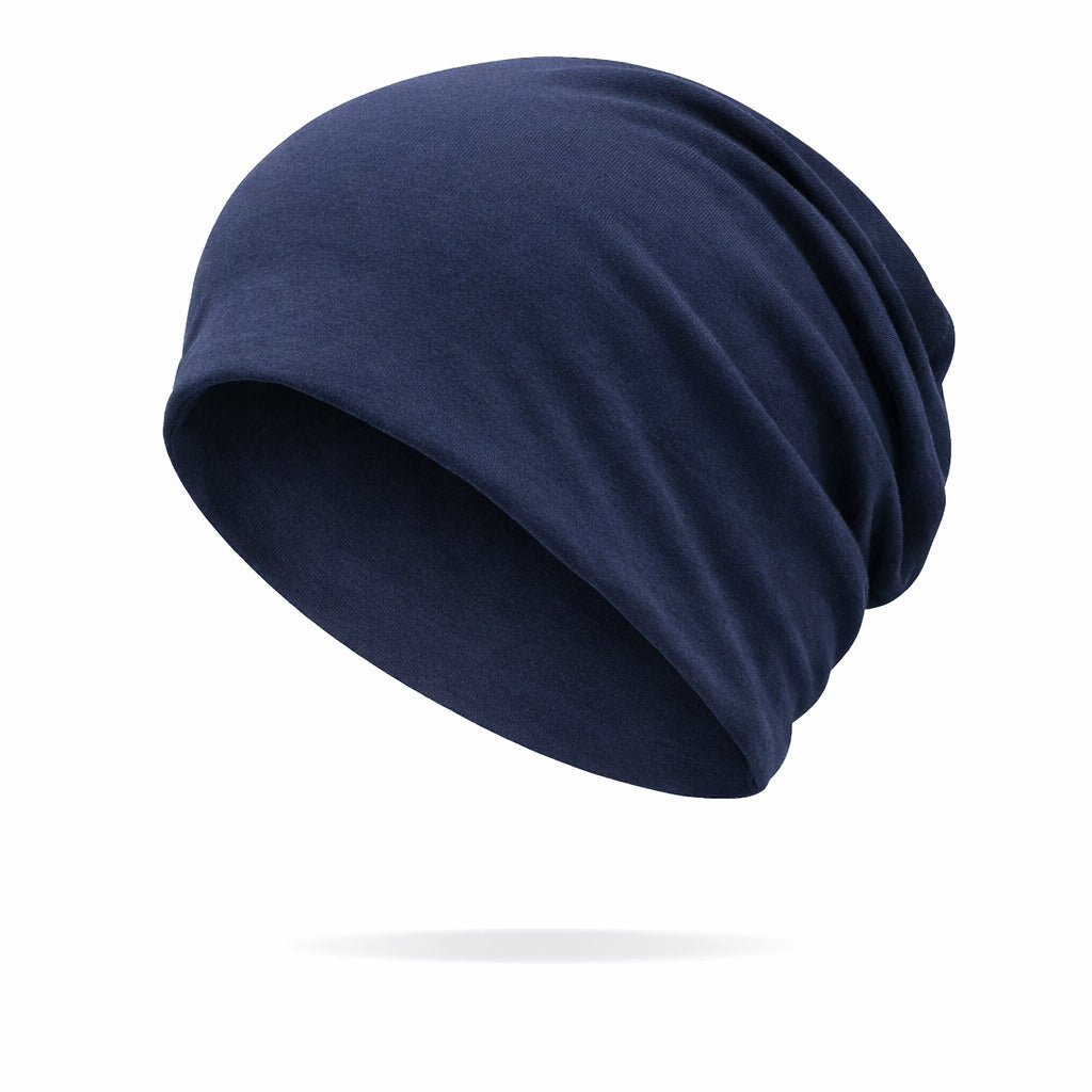 Bonnet en coton sur mannequin, look casual
