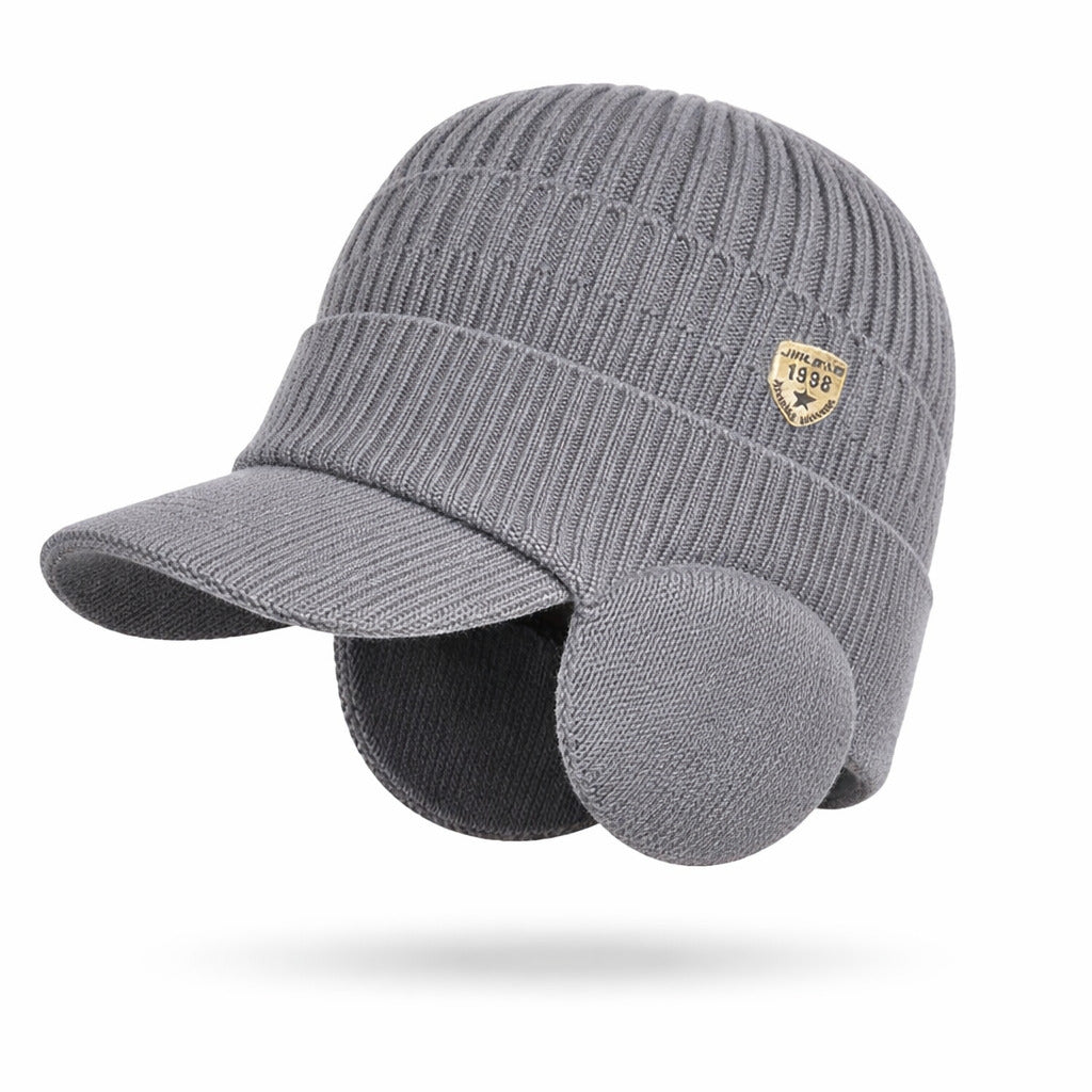 Bonnet avec visière, idéal pour temps froid