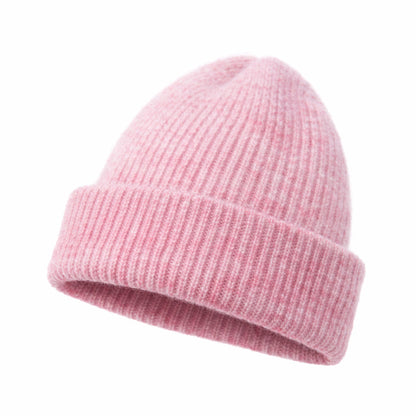 Vue de dessus du bonnet, montrant la maille torsadée