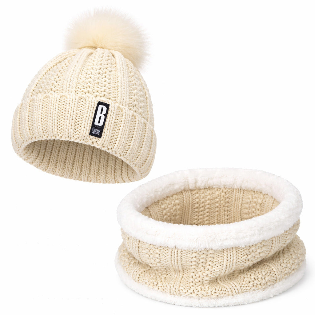 Bonnet en maille, idéal pour les journées froides