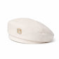 Vue de dessus d'un béret, design intemporel