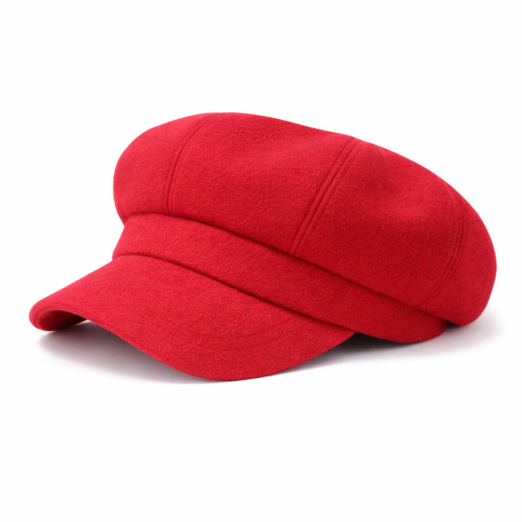 Casquette avec coutures apparentes, style vintage