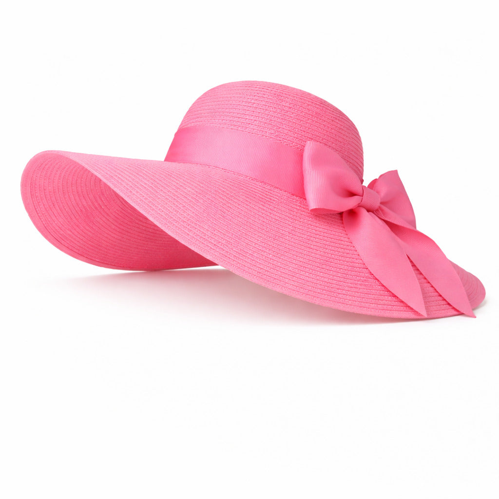 Chapeau de paille en extérieur, lumière du soleil