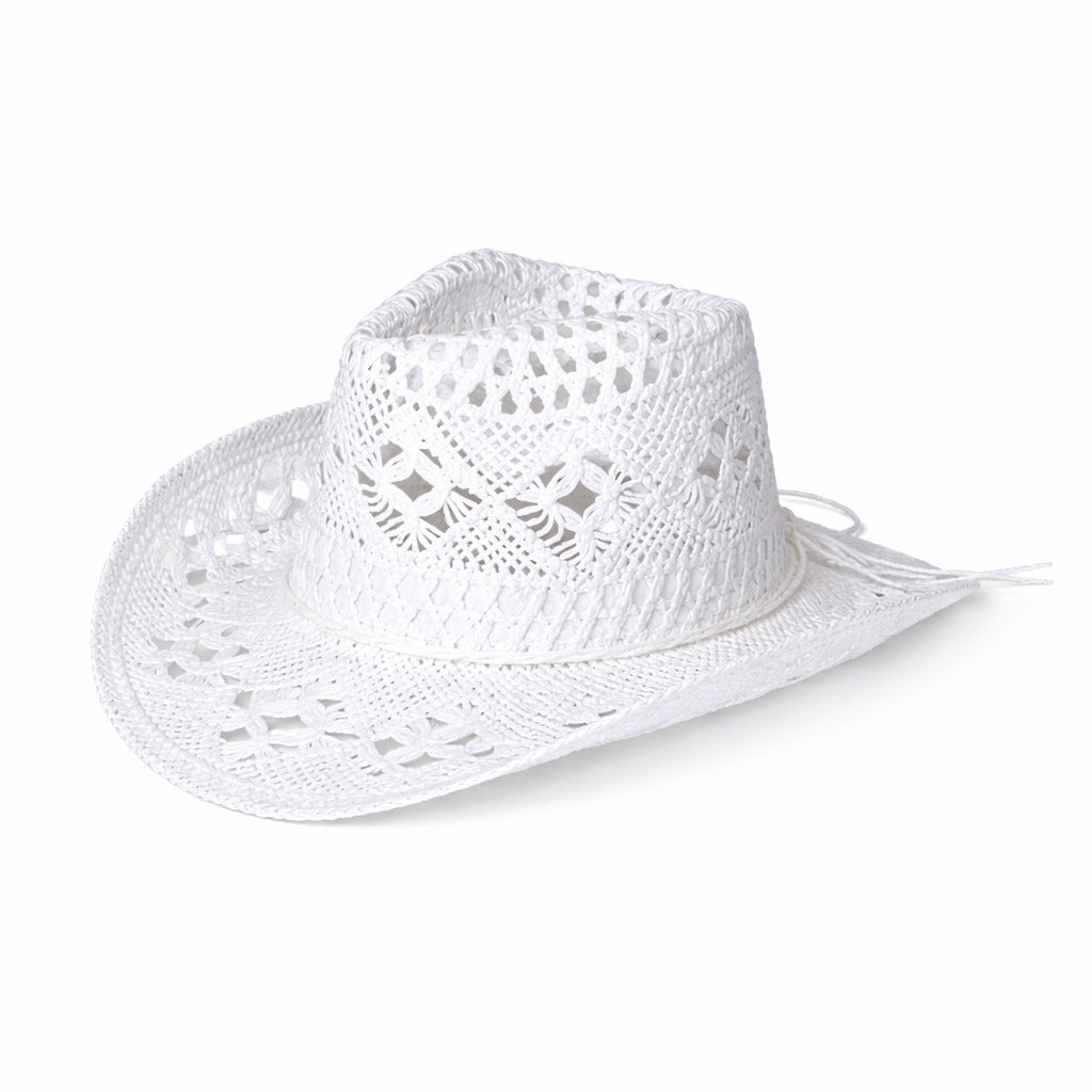 Chapeau cowboy avec ombre portée au sol