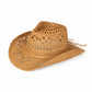 Chapeau cowboy sur un fond désertique