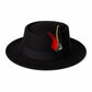 Chapeau Fedora en coton, vue de dessus