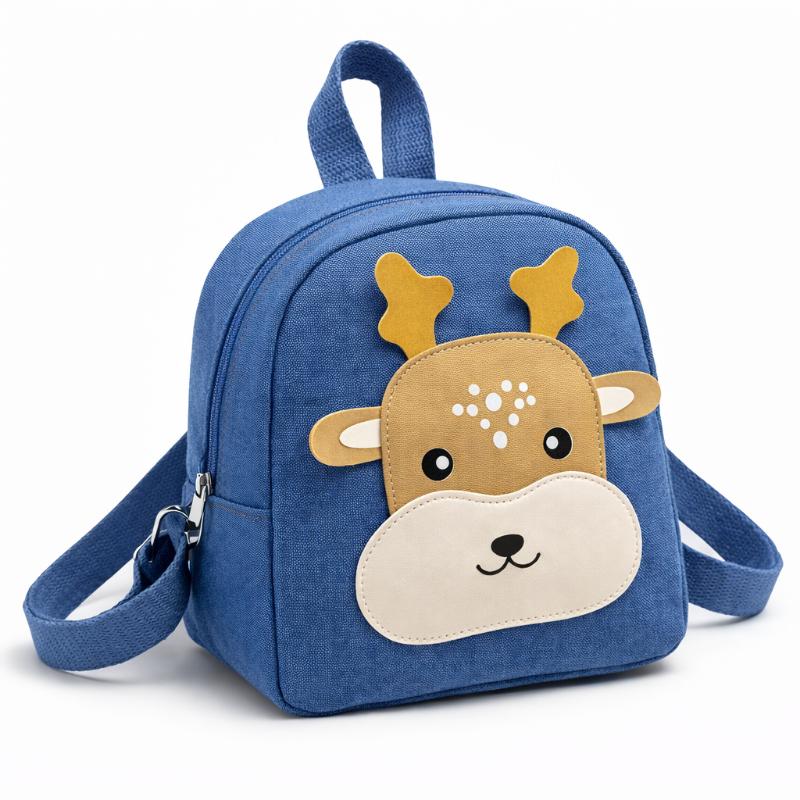 Sac à dos enfant avec design animal, couleurs variées