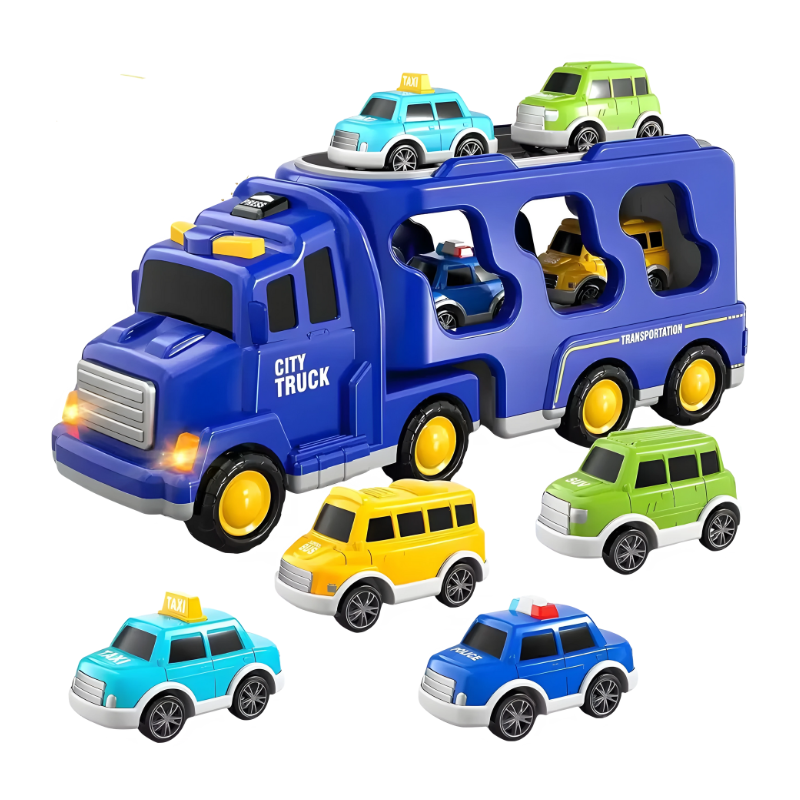 Camion de ville avec design moderne et coloré