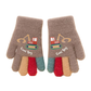 Gants couleur café pour enfants, confort quotidien