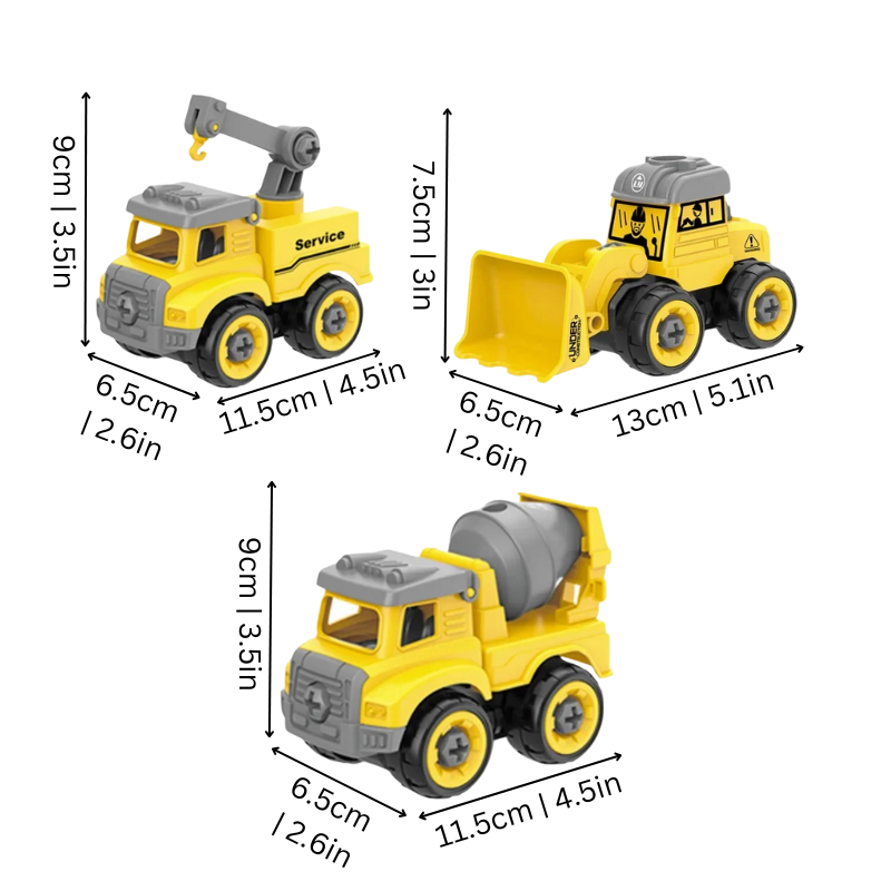 Ensemble de construction avec pièces variées et colorées