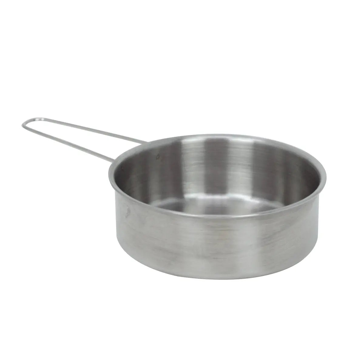 Ensemble de cuisine en bois avec poêle et casserole