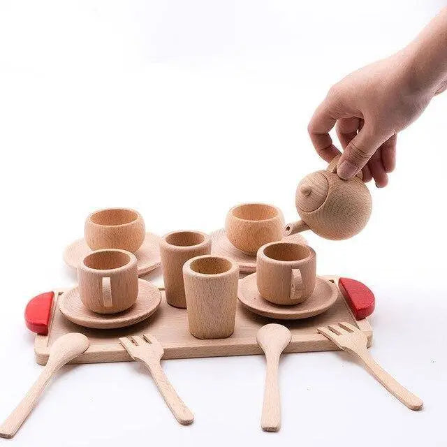 Cuisinière en bois avec four et plaques de cuisson