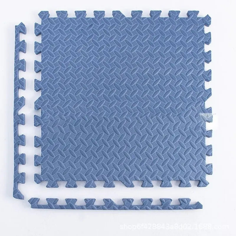 Détail d'une dalle en mousse avec texture visible
