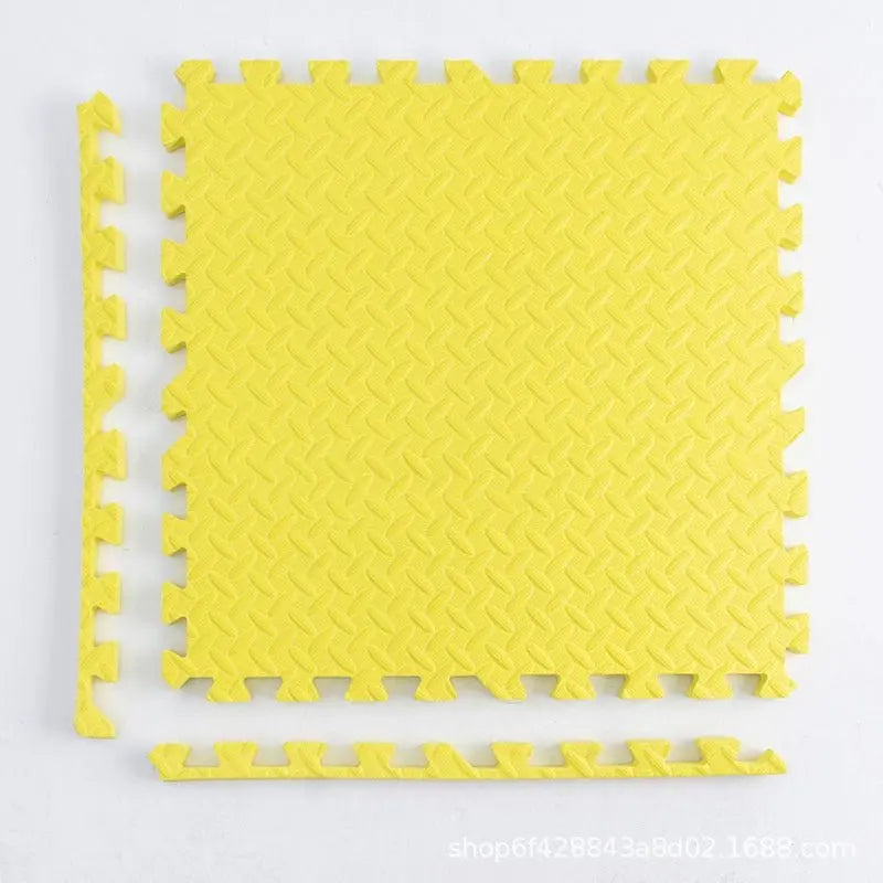 Dalle en mousse montrant des couleurs vives et contrastées