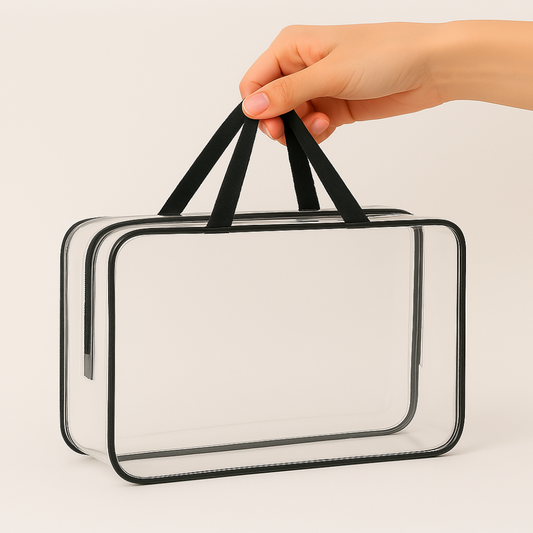 Sac transparent avec jouets sensoriels pour enfants