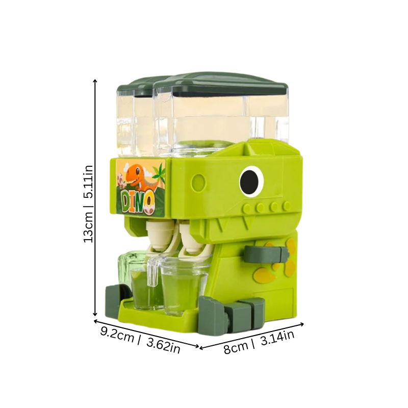 Dimensions du jouet dinosaure pour jeu de rôle