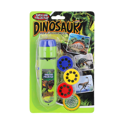 Projection de dinosaures colorés sur un mur