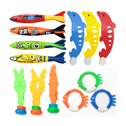 Pack de 13 jouets de plongée pour enfants