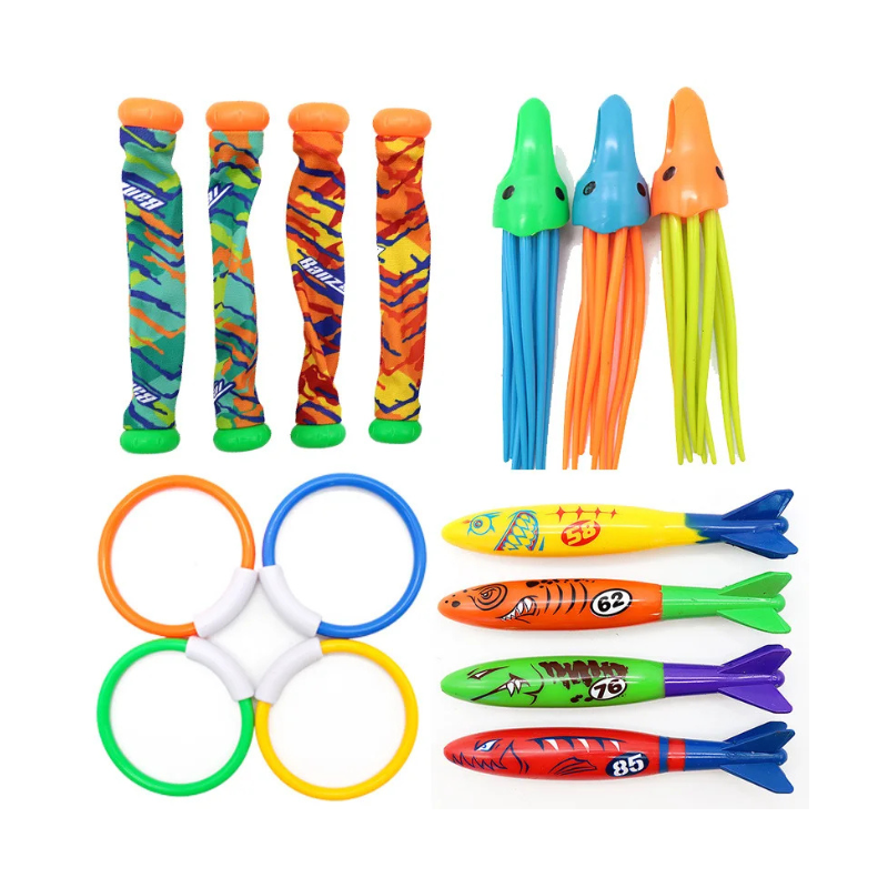 Pack de 15 accessoires de plongée sous-marine