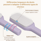 Détail des poils en TPEE de la brosse rotative