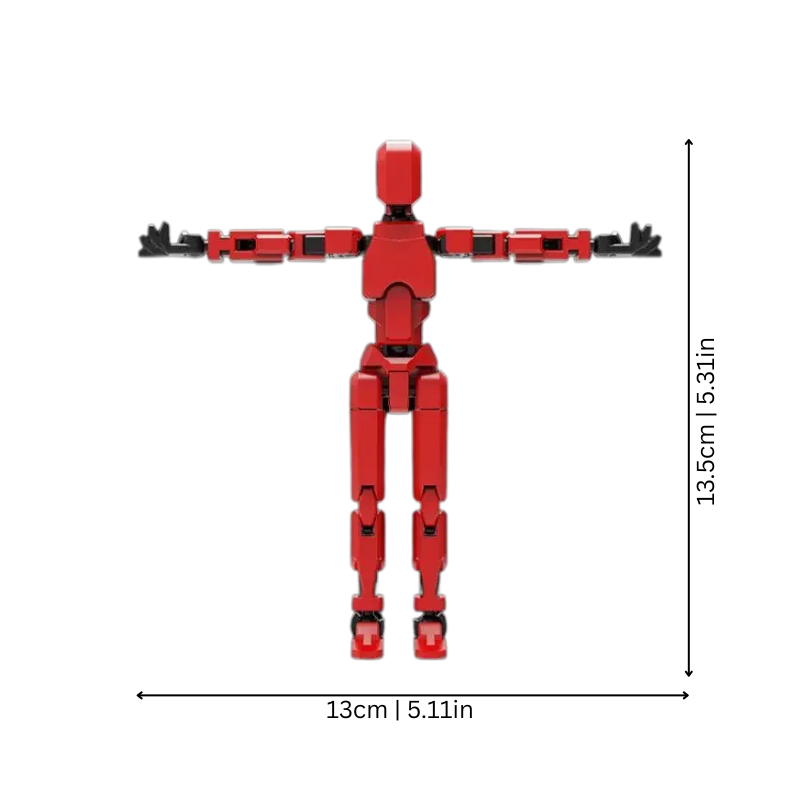 Ensemble de figures magnétiques flexibles de différentes tailles
