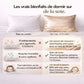 Chambre moderne avec taie d'oreiller en soie élégante