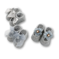 Chaussettes grises pour bébé, confort et sécurité