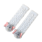 Chaussettes grises en laine d'agneau, détail de la maille