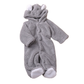 Combinaison bébé grise, douce et confortable