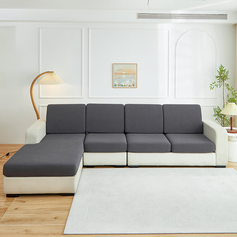 Housse en jacquard gris, protection contre les liquides
