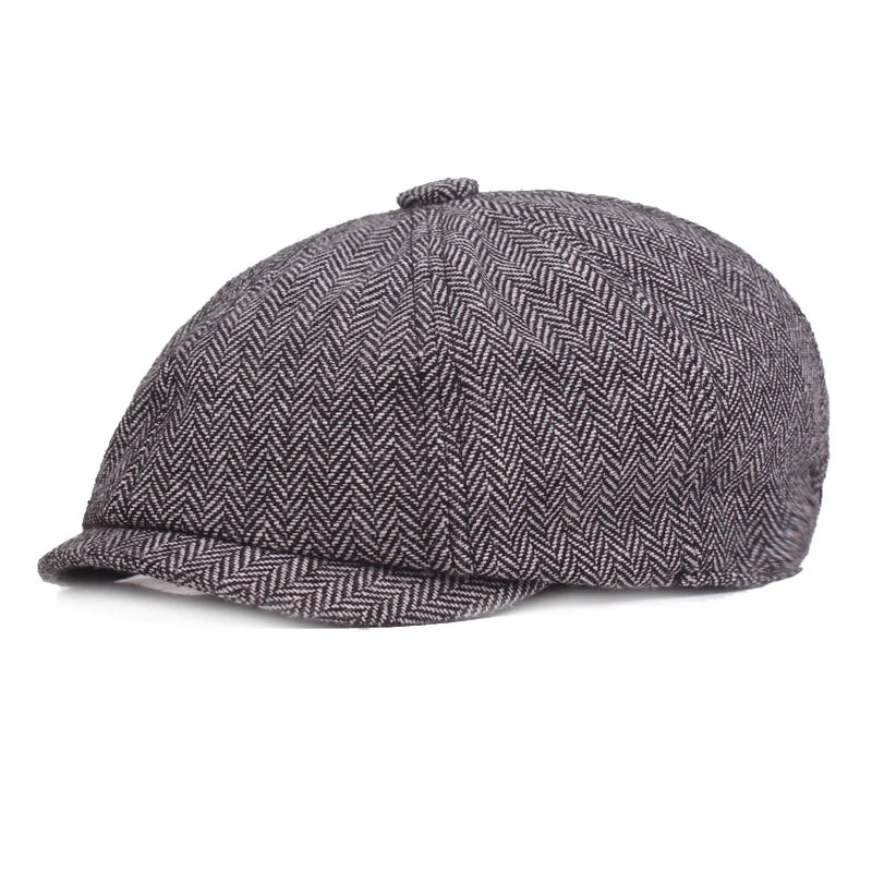 Casquette Gavroche en situation, ajout d'élégance à la tenue