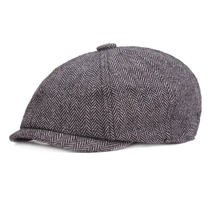 Casquette Gavroche en situation, ajout d'élégance à la tenue