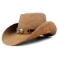 Chapeau Cowboy Cuir Véritable h09fde10f2ce84bef9f7361eb5baa13dbr finitions visibles
