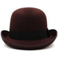 Chapeau melon avec ruban, détail du nœud