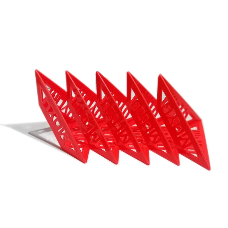 Présentoirs en ABS empilés sans cubes
