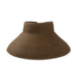 Chapeau de paille sur fond de sable et mer