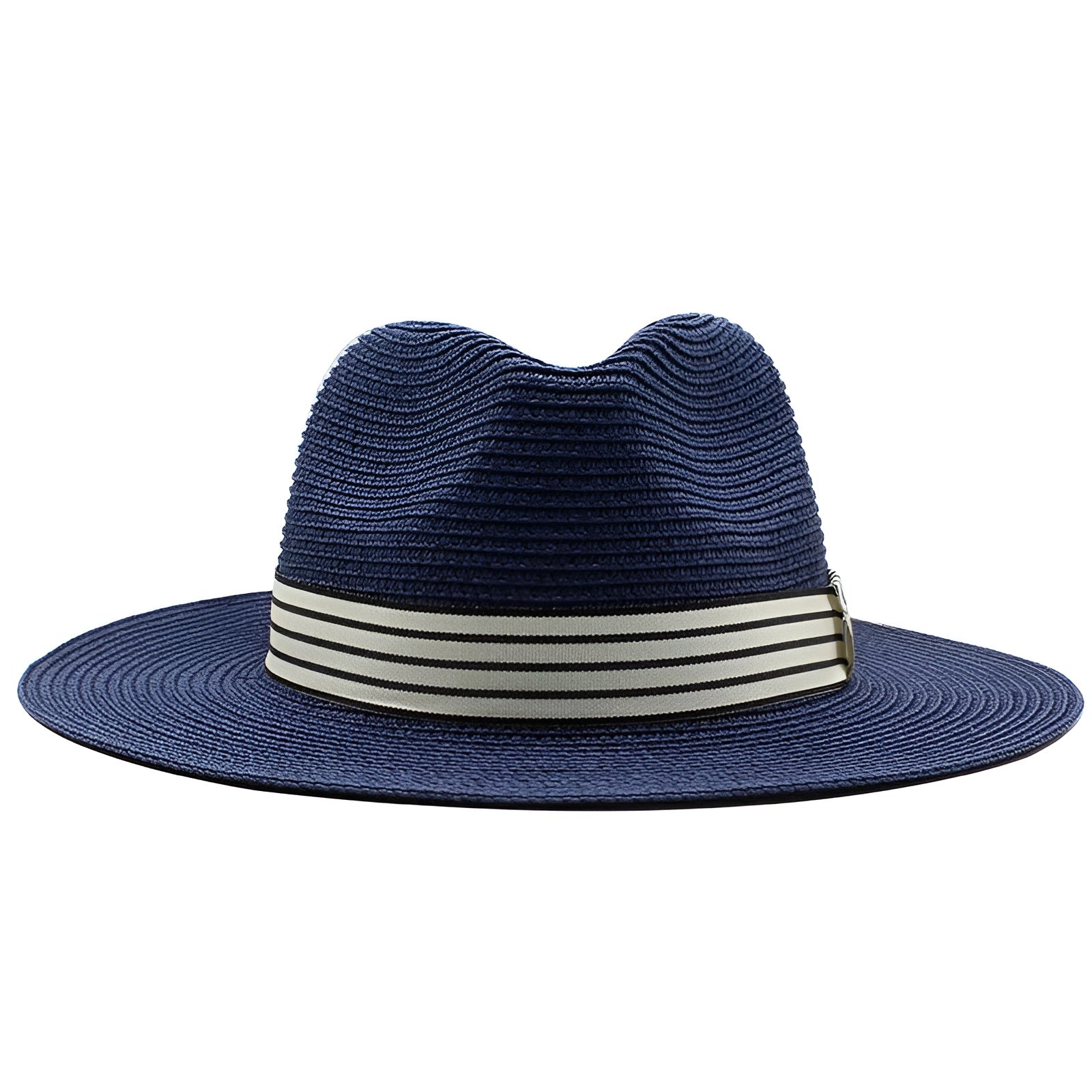 Chapeau Panama avec bord large, posé sur une surface