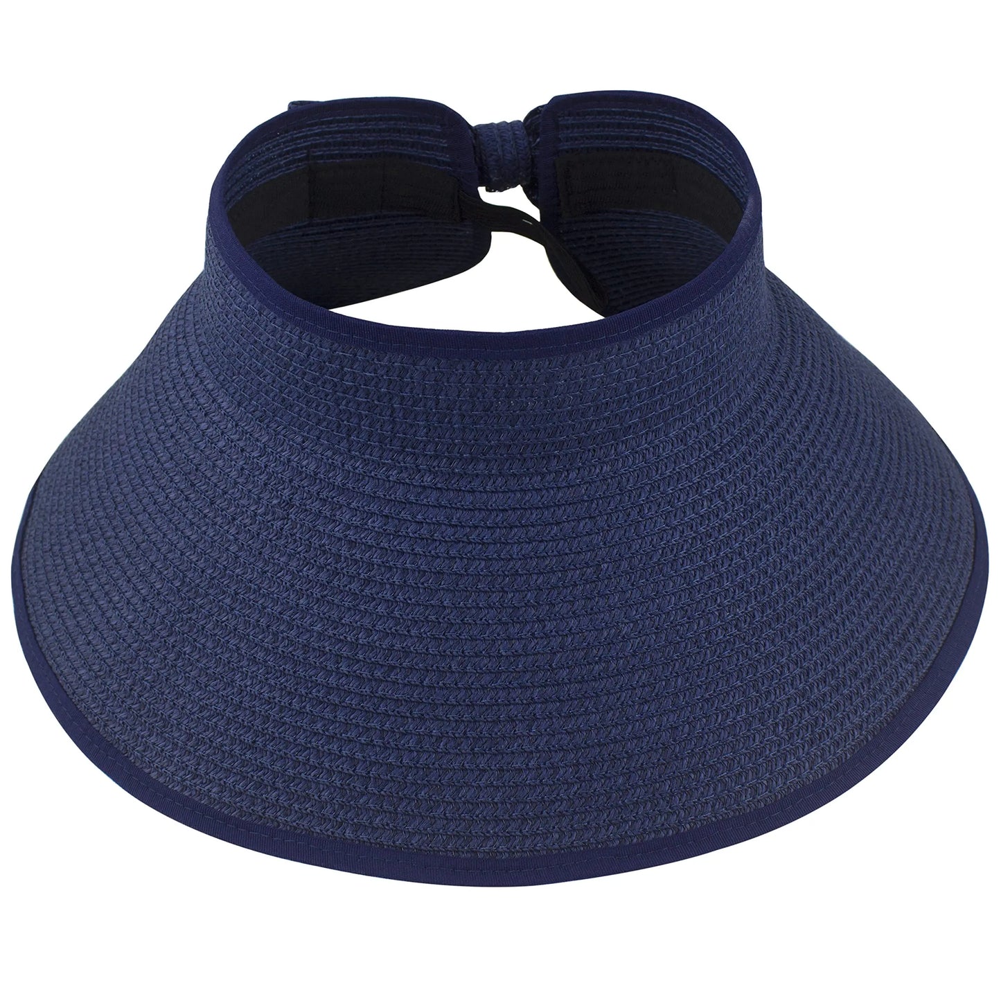 Personne portant un chapeau de paille en plein soleil