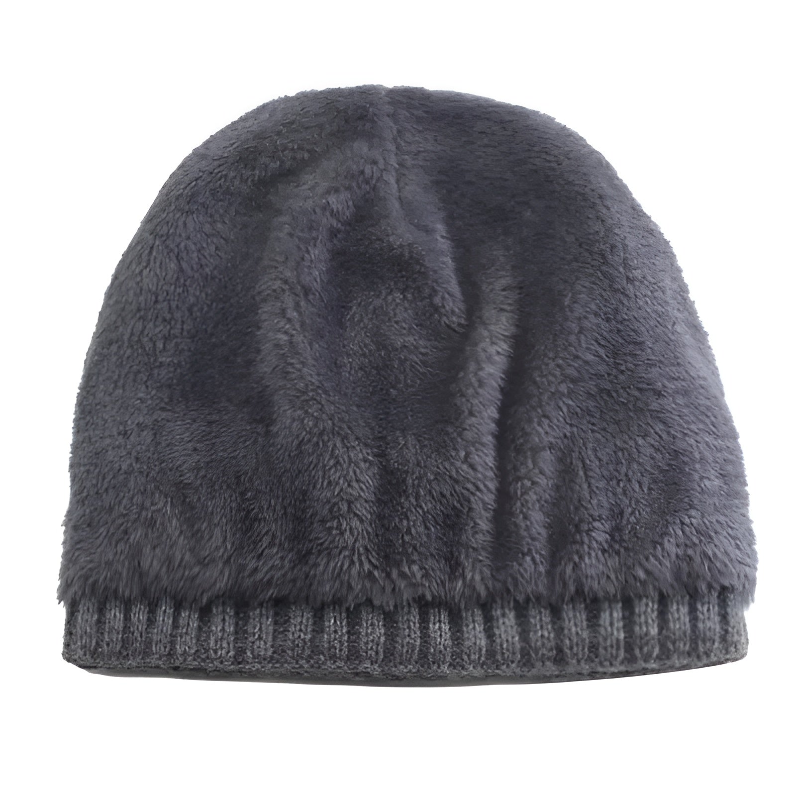 Vue latérale du bonnet montrant la texture torsadée
