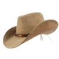 Chapeau Cowboy Cuir Véritable h7a1138ecf47a4102a258c33367c2c1ebf vue d'ensemble